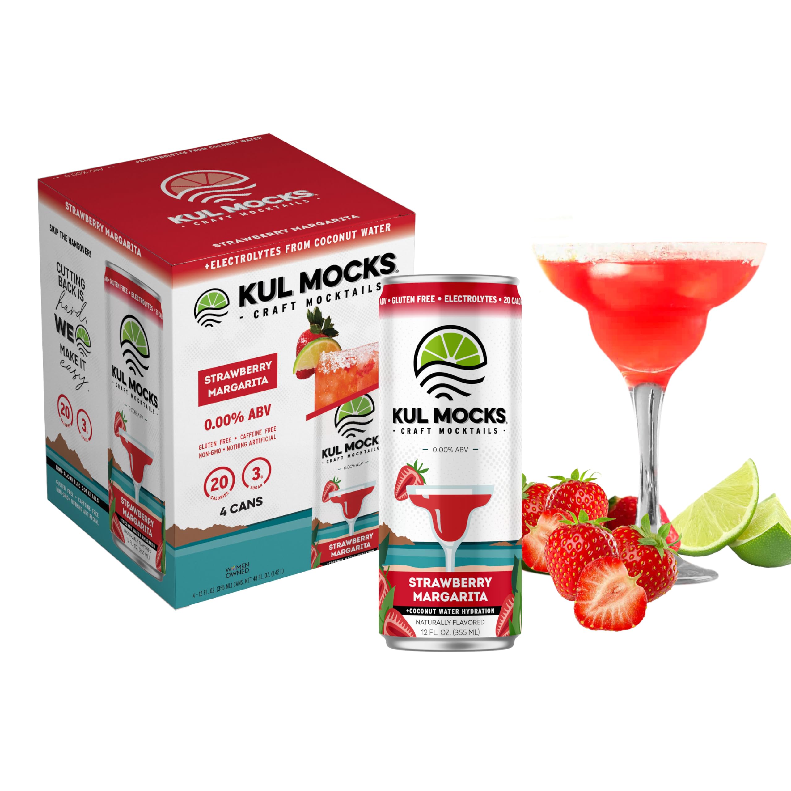 Amazon.com: KUL MOCKS Non Alcoholic Mocktails – Canned Mocktails